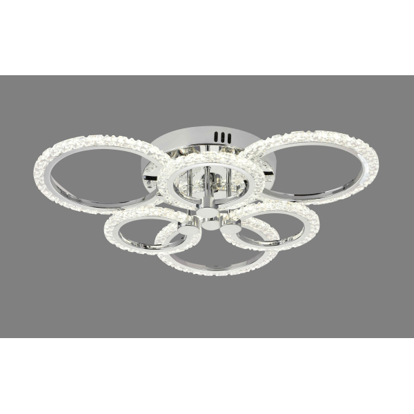 A3009/3+3 CR (1/5) Люстра MN (RL)