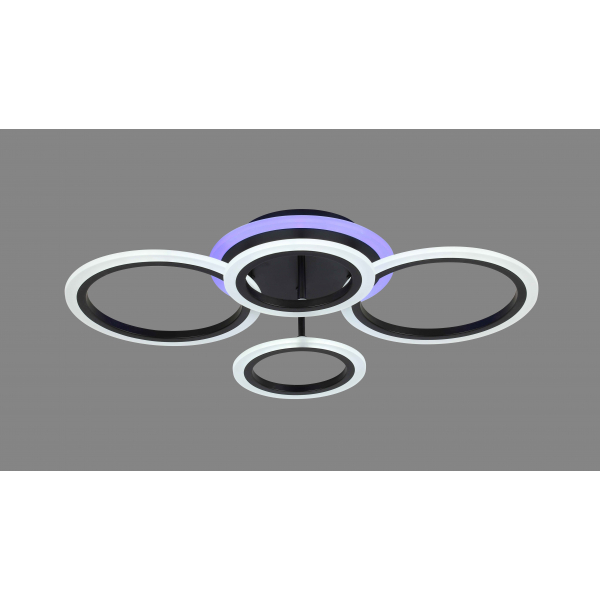 3090/2+2 BK+RGB (1/5) Люстра MN (RL) 3090/2+2 BK+RGB (1/5) Люстра MN (RL)