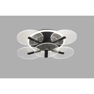 L311/4+1 BK+RGB (1) Люстра MN (RL)