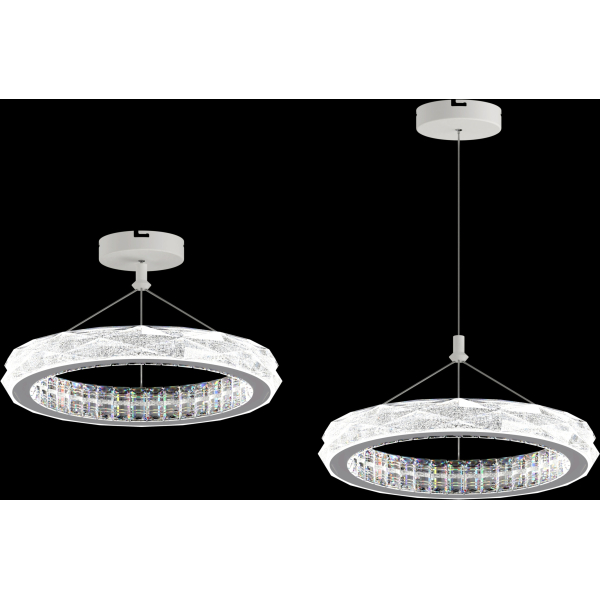 1001-500P WH+CR (1) Люстра RL