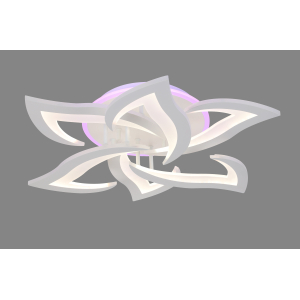 3016/3+3 WT+RGB (1) Люстра MN (RL)