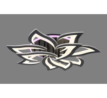 3016/10 BK+RGB (1) Люстра MN (RL)