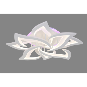 3016/4+4 WT+RGB (1) Люстра MN (RL)