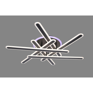 L19/6 BK+RGB (1) Люстра MN (RL)