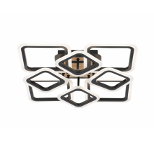 3307/4+4 BLACK+WOOD (1) Люстра RL