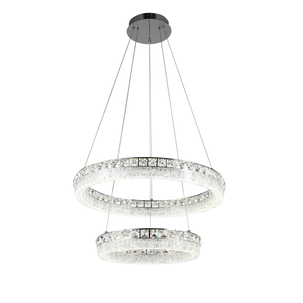 3453/6+4 CHROME (1) Люстра (RL)