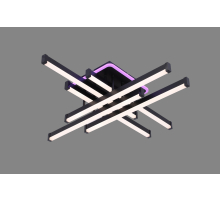 L061/3+3 BK+RGB (1) Люстра MN