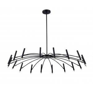D2122-DW-18 BLACK (1) Люстра NW