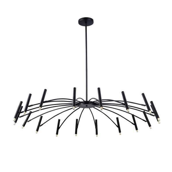 D2122-DW-18 BLACK (1) Люстра NW