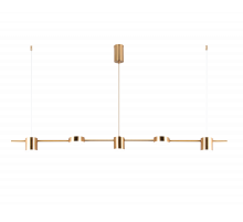 8022-DW-5 BRASS (1) Люстра (NW)