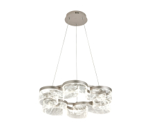 3451/6 BRUSHED GOLD (1) Люстра (RL)