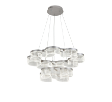 3451/8+4 BRUSHED GOLD (1) Люстра (RL)