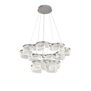 3451/8+4 BRUSHED GOLD (1) Люстра (RL)