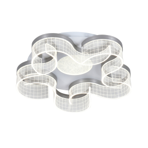 3450/5C WHITE+BRUSHED GREY (1) Люстра (RL)