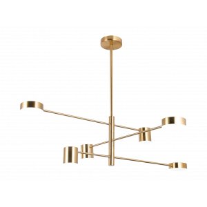 8021-DW-6 BRASS (1) Люстра (NW)