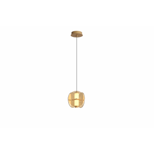 P24007-1A(AR) GD+AMBER (1) Подвесной светильник NW