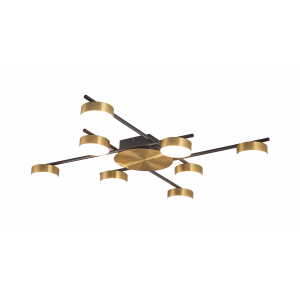 X1000A-DWS-8 BLACK+BRASS (1) Светильник (NW)