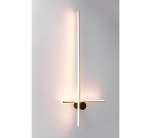 W2171-DW-90 BRASS+BLACK (1) Настенный светильник NW
