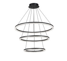 P2830-DW-3D SANDY BLACK (1) Люстра NW