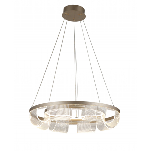 3330/600 BRUSHED GREY GOLD (1) Люстра RL