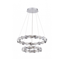 7278-6+4 CHROME+FINISH+CLEAR/SMOKY CRISTALL (1) Люстра NW