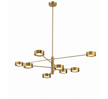 2123-DW-8 BRASS (1) Люстра (NW)