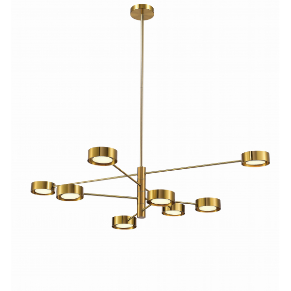 2123-DW-8 BRASS (1) Люстра (NW) 2123-DW-8 BRASS (1) Люстра (NW)