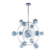 1585L-MD-12+1 CHROME (1) Люстра NW