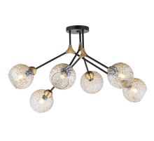 40264MD/6 MBK+AB (1) Люстра (NW)