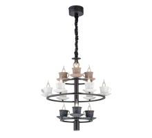 1177/3+6+3 BK (1) Люстра NW