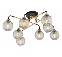 40252MD/8 MBK+AB (1) Люстра (NW)