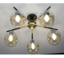 40369MD/5 MBK+AB (1) Люстра (NW)