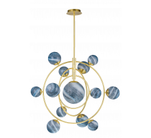 1585L-MD-12+1 SATIN GOLDEN (1) Люстра Veneto Luce