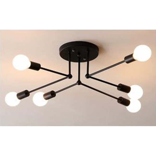 PD-LED-LINE2-R001-E27*6 BK (1) Люстра NW PD-LED-LINE2-R001-E27*6 BK (1) Люстра NW