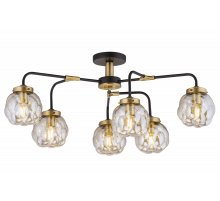 40345MD/6 MBK+AB (1) Люстра (NW)