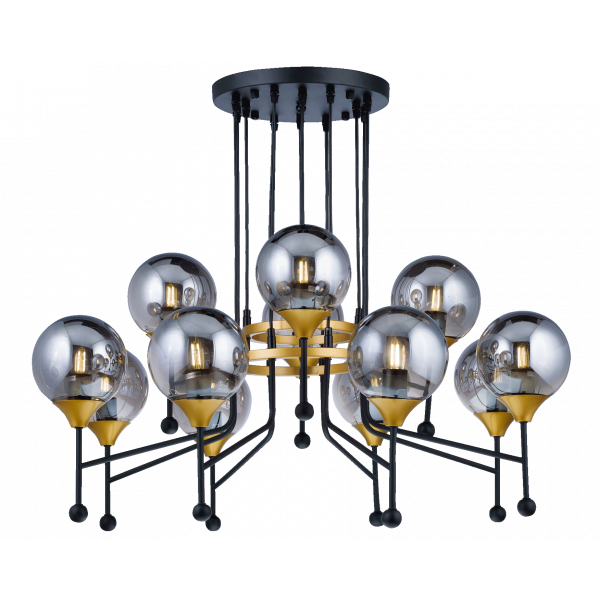 81908/8+4 BLACK+GOLD (1) Люстра NW 81908/8+4 BLACK+GOLD (1) Люстра NW