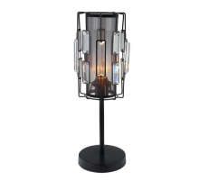 HTM3554/1S BLACK (1) Наст. лампа  NW