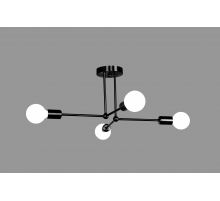 PD-LED-LINE1-R001-E27*4 BLACK (1) Люстра NW