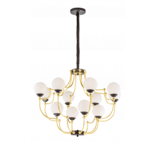 81822/8+4 BLACK+IMITATED GOLD (1) Люстра NW