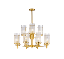 9234P/8+4 PT BRS (1) Люстра (NW)