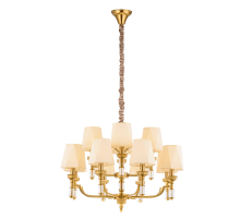 8679/8+4LT BRASS (1) Люстра NW