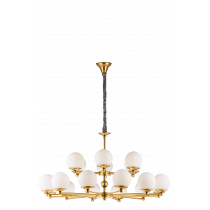 8692/12+6LT BRASS (1) Люстра NW