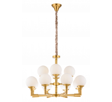 8683/8+4LT BRASS (1) Люстра NW