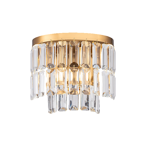 W2752P/2A PLATING BRASS+CLEAR (1/10) Настенный светильник NW
