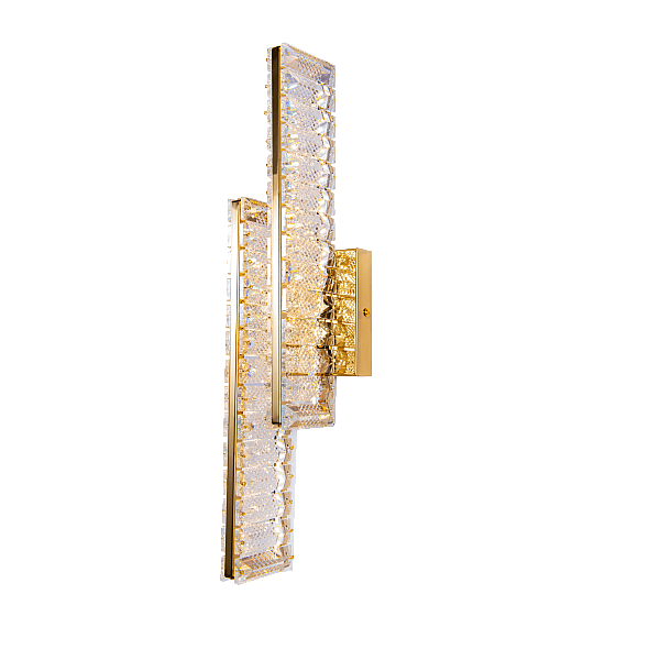 W2665E/28W GOLD+CLEAR (1) Настенный светильник NW