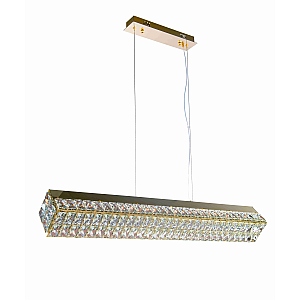 2809E/41W GOLD+CLEAR (1) Люстра NW