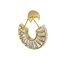 W6019E/13W GOLD+CLEAR (1) Настенный светильник NW