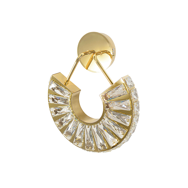 W6019E/13W GOLD+CLEAR (1) Настенный светильник NW