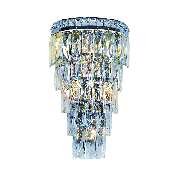 W2785R/4+3A CHROME+CLEAR (1) Настенный светильник NW