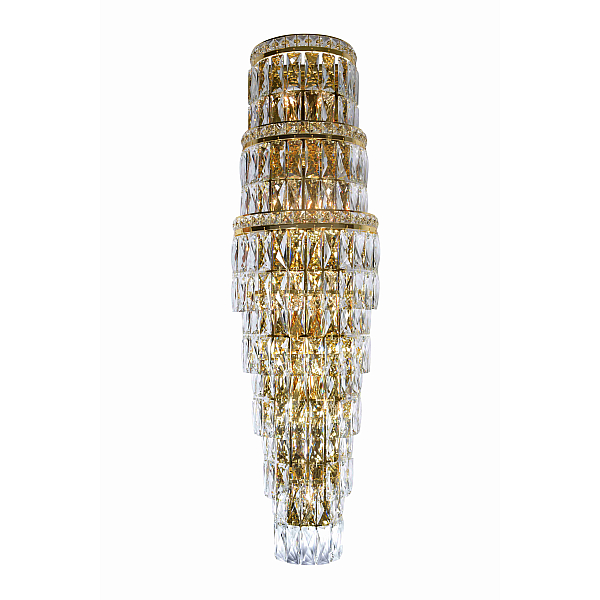 W2814E/9+5A GOLD+CLEAR (1) Настенный светильник NW